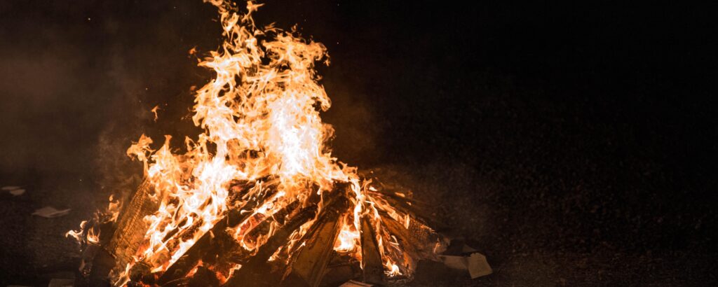 Abfall gehört nicht ins 1. August-Feuer